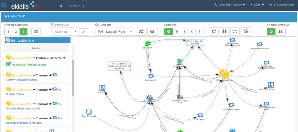 screenshot of EKIALIS Explore